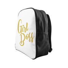 Load image into Gallery viewer, Girl Boss School Backpack