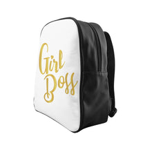 Load image into Gallery viewer, Girl Boss School Backpack