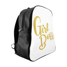 Load image into Gallery viewer, Girl Boss School Backpack