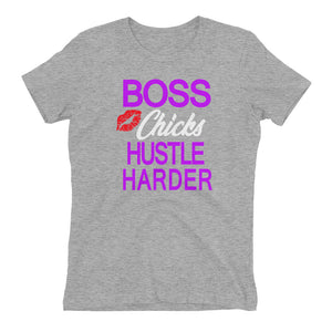 Boss Chicks Hustle Ladies' T-shirt